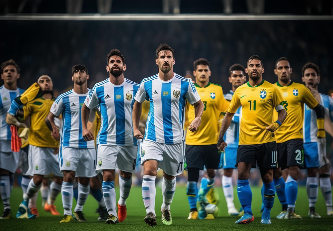 国际足联公布阿根廷历史最佳阵容与巴西历史最佳阵容对比：梅西贝利领衔巅峰对决